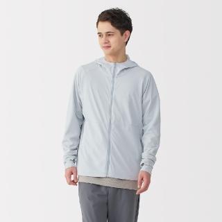 【MUJI 無印良品】男抗UV速乾可攜式拉鍊連帽外套(共3色)