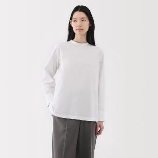 【MUJI 無印良品】女速乾平織布長袖套衫(共4色)