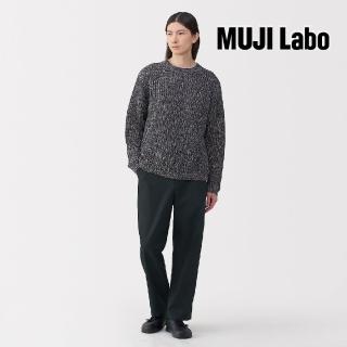 【MUJI 無印良品】MUJI Labo男棉光澤感寬版褲(共2色)