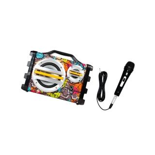 【ifive】手提教學擴音機 if-SK055(20W 有線麥克風 小蜜蜂 擴音器 揚聲器 大聲公 喊話器 木質音箱)