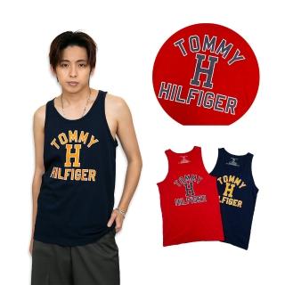 【Tommy Hilfiger】設計款 背心 湯米 無袖 男生上衣 大尺碼 細肩 純棉 保證正品(背心9806DB5)