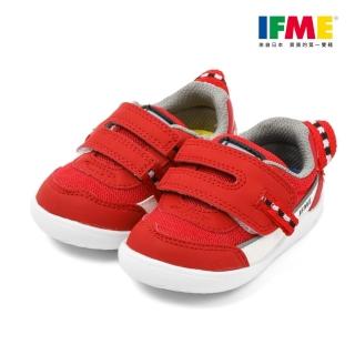 【IFME】寶寶段 列車系列 機能童鞋 運動鞋 學步鞋 紅色(IF20-340706)