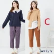 【betty’s 貝蒂思】網路獨賣★超激瘦鬆緊腰彈性休閒褲(任選)