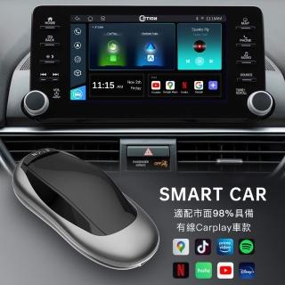 【ETION】Smart Car 輕安卓/CarPlay/Android Auto轉無線 三合一超迷你科技感 apple carplay車機