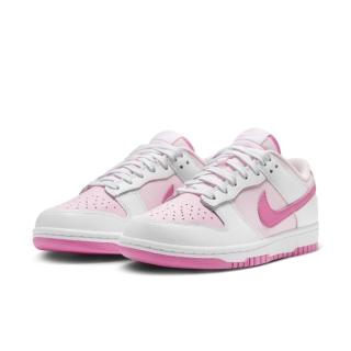 【NIKE 耐吉】W Nike Dunk Low Hyper Pink 芭比粉 低筒 經典 休閒鞋 女鞋 HQ1181-661