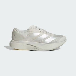 【adidas 愛迪達】ADIZERO EVO SL 跑鞋(JR3418 男鞋 跑鞋 輕量 慢跑鞋 米白)