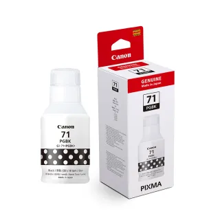 【Canon】官方直營 GI-71 PGBK 連供黑色墨水(適用G1730/G2730/G3730/G1737/G2770/G3770/G4770/G3780)
