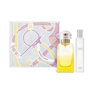 【Hermes 愛馬仕】希瑟花園淡香水禮盒 50ml+15ml(國際航空版)