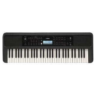 【Yamaha 山葉音樂】[2025最新款]PSR-E383 61鍵 數位鋼琴 黑色 附高級保養組(原廠公司貨 商品皆有保固一年)