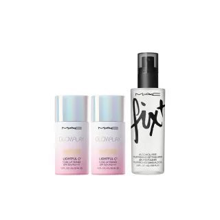 【M.A.C】新品上市 高防曬水潤妝前組(超漾光高防曬妝前乳SPF50+/PA+++*2)