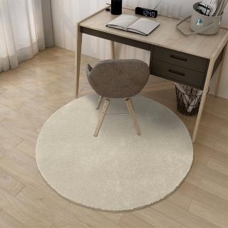 【範登伯格】比利時厚磅抗壓素面圓形地毯-30米(130cm)