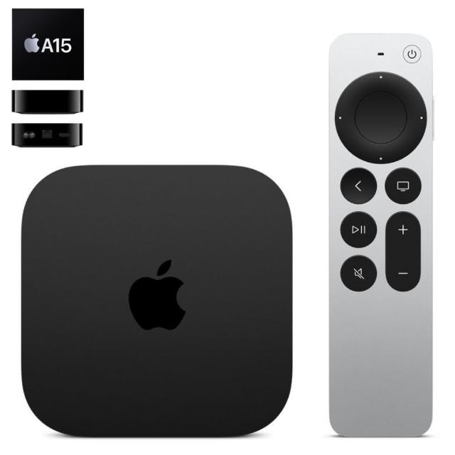 【Apple】Apple TV 4K 第 3 代(Wi-Fi + 乙太網路 128G)