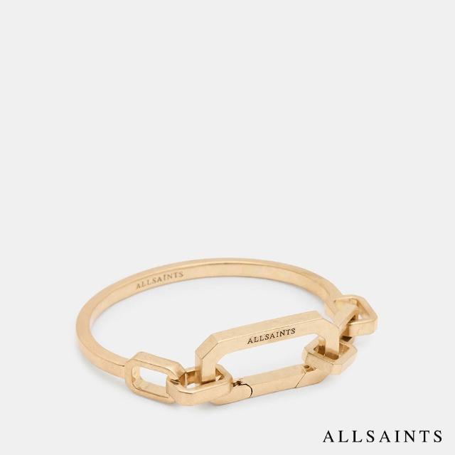 【ALLSAINTS】HEIDI LINK 大方幾何造型手環 W104XB