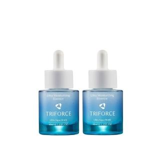 【TRIFORCE 翠芙思】海洋新生水光濃萃精華 40ml ２入組(小藍瓶/修復精華液/保濕/提亮/修護乳/前導水)