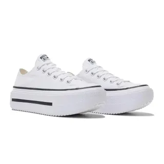 【CONVERSE】CTAS LIFT DOUBLE STACK OX 低筒 休閒鞋 厚底鞋 男鞋 女鞋 白色(A15491C)