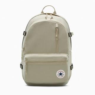 【CONVERSE】STRAIGHT EDGE BACKPACK 休閒包 後揹包 男包 女包 米色(10021138-A36)