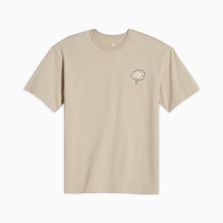 【CONVERSE】GARDEN RAIN TEE 短袖 T恤 男上衣 米色(10027714-A03)
