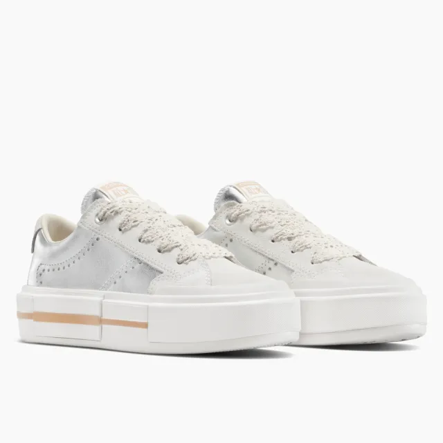 【CONVERSE】CTAS CRUISE OX 低筒 UU鞋 厚底鞋 休閒鞋 男鞋 女鞋 銀白(A15190C)