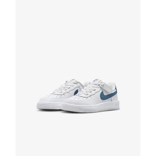【NIKE 耐吉】運動鞋 休閒鞋 中大童 童鞋 FORCE 1 LOW EASYON PS 白藍色 魔鬼氈(FN0237110)