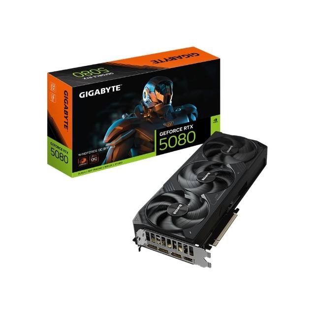【GIGABYTE 技嘉】GeForce RTX 5080 WINDFORCE OC SFF 16G 超頻版 顯示卡