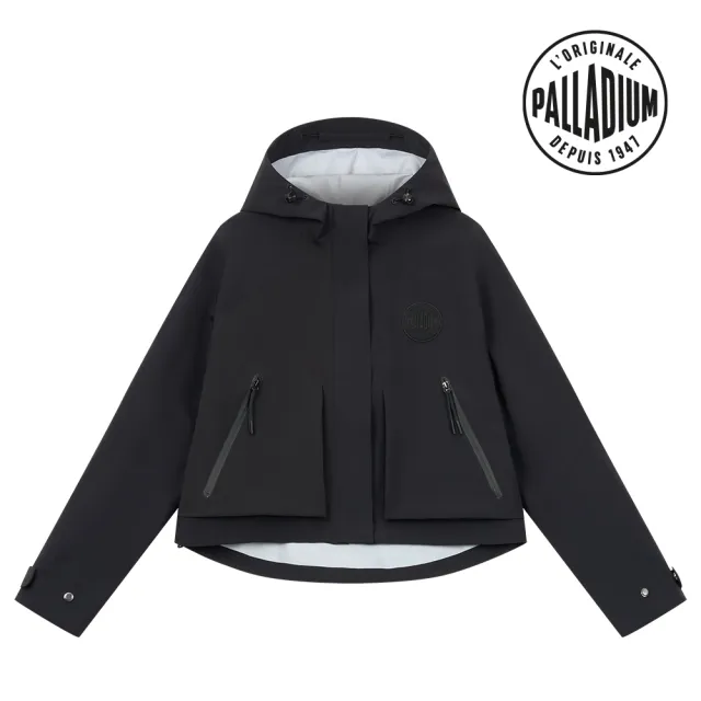 【Palladium】短版防風梭織外套-女裝-兩色任選