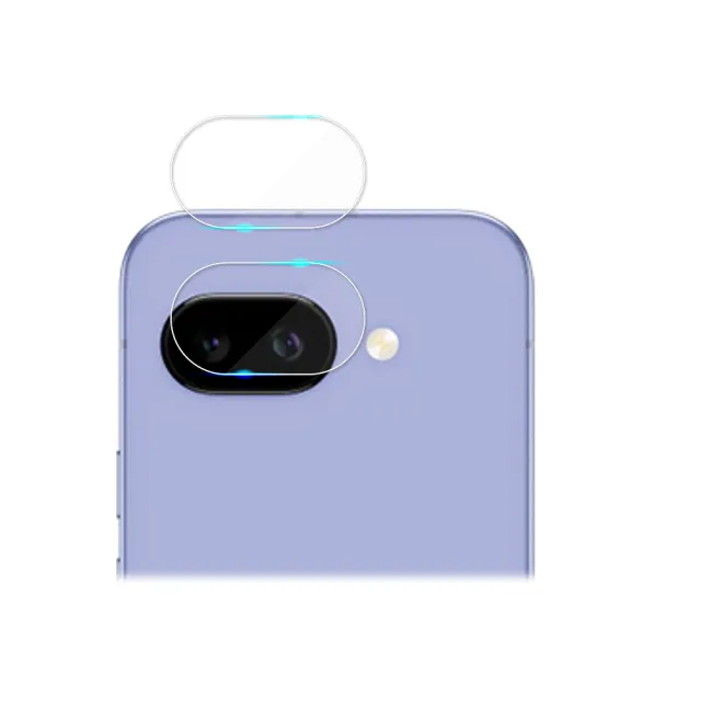 【RedMoon】Google Pixel 9 Pro XL/Pixel 9a/Pixel 9 Pro/Pixel 9 5G 9H厚版玻璃鏡頭保護貼 2入