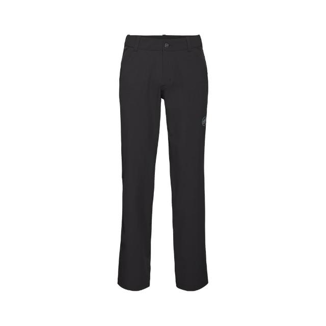 【Mammut 長毛象官方直營】Hiking V Pants Men 防曬彈性健行長褲 黑色 男款 #1022-02520
