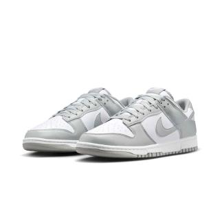 【NIKE 耐吉】Nike Dunk Low Light Smoke Grey 灰白 舒適 百搭 低筒 運動鞋 休閒鞋 男鞋(HF5441-105)