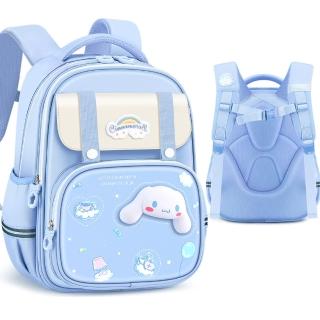 【SANRIO 三麗鷗】庫洛米俏皮立體可愛造型護脊透氣減負兒童書包-庫洛米/大耳狗/美樂蒂(平輸品)