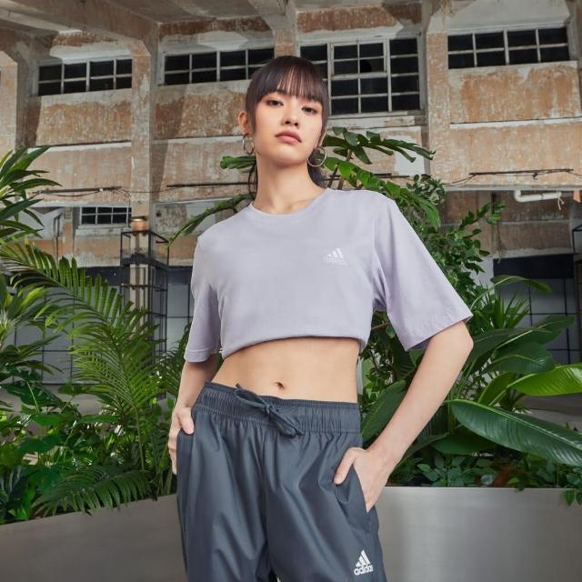 【adidas 愛迪達】LOGO 短袖上衣 T恤 男/女 JI9067