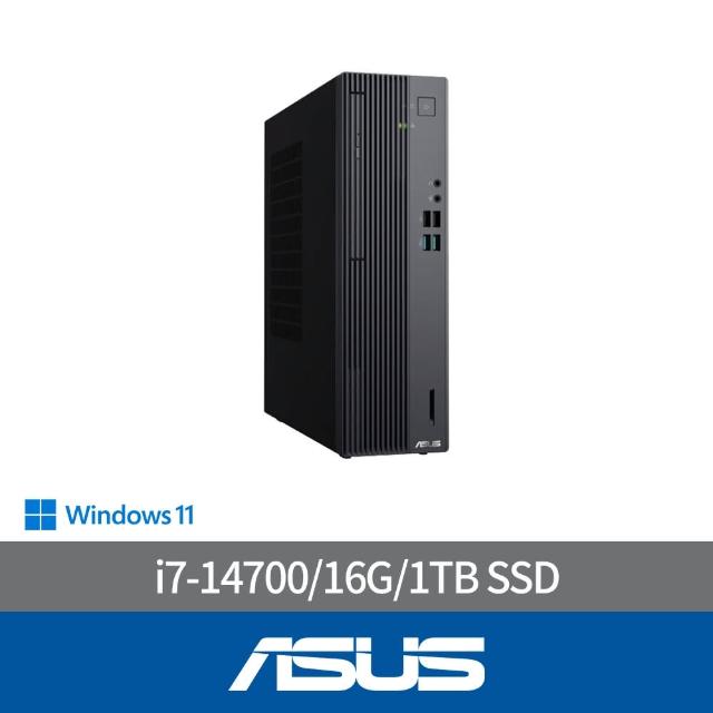 【ASUS 華碩】福利品 i7二十核電腦(i7-14700/16G/1TB SSD/W11/H-S500SER-714700012W)