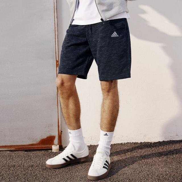 【adidas 愛迪達】ESSENTIALS 運動短褲 男 HE1799
