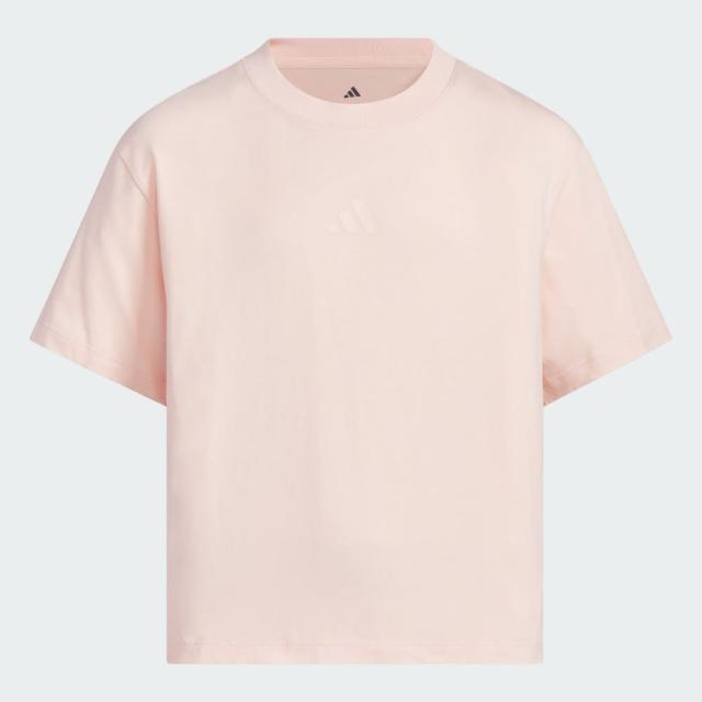 【adidas 愛迪達】短袖上衣 T恤 童裝 JL7544