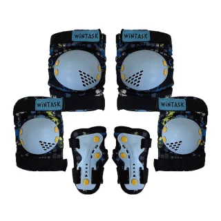 【TAS 極限運動】兒童運動護具6件組(兒童運動 護具 直排輪 輪滑 滑板)