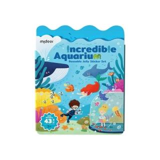 MiDeer 益智果凍貼紙書-奇妙水族館