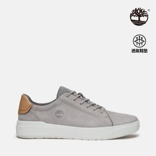 【Timberland官方旗艦】男款淺灰色低筒休閒鞋(A41F7EM0)