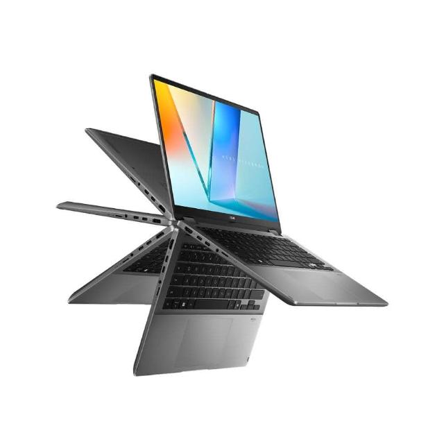 【ASUS 華碩】14吋Ultra5翻轉觸控AI筆電(VivoBook 14 Flip TP3407SA/Ultra 5-226V/16G/1TB SSD/W11)