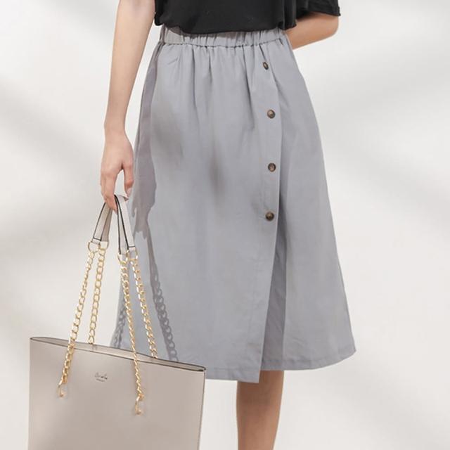 【MYDRESS】最強顯瘦款鬆緊腰修身褲裙
