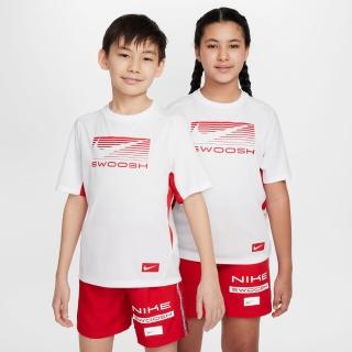 【NIKE 耐吉】短袖上衣 童裝 大童 男童 B NK DF MULTI SS TOP GX LOVE 白紅 HJ3743-101