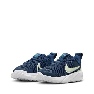 【NIKE 耐吉】運動鞋 童鞋 小童 兒童 STAR RUNNER 4 NN TD 藍綠 DX7616-409