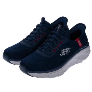 【SKECHERS】男鞋 運動系列 運動鞋 瞬穿舒適科技DLUX WALKER 2.0(232465NVRD)