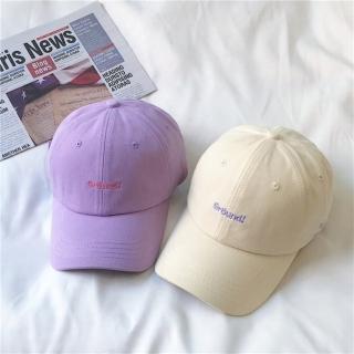 【PS Mall】日系軟頂字母刺繡鴨舌帽 街頭棒球帽子 遮陽帽 ins潮牌學院風(G2653)