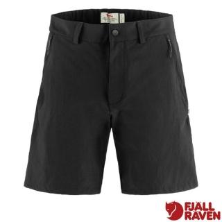 【Fjallraven】小狐狸 男 High Coast Pack 快乾登山健行短褲.休閒運動褲(12200207-550 黑)