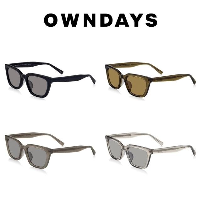 【OWNDAYS】個性威靈頓膠框太陽眼鏡(SUN2114N-5S)