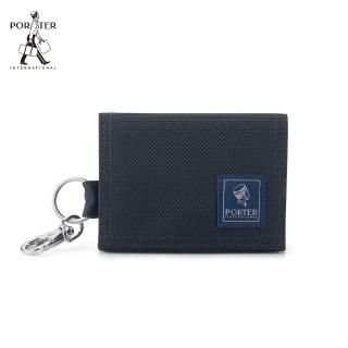 【PORTER INTERNATIONAL】小巧大方CATCH零錢包(深藍)