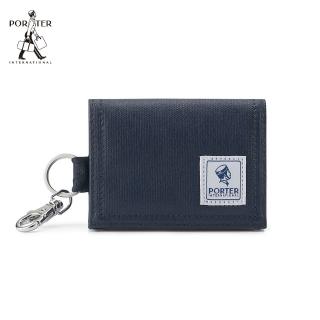 【PORTER INTERNATIONAL】小巧大方CATCH零錢包(藍)