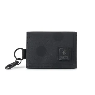 【PORTER INTERNATIONAL】小巧大方CATCH零錢包(黑)