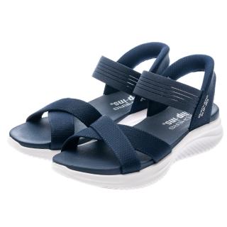 【SKECHERS】女鞋 休閒系列涼拖鞋 瞬穿舒適科技 ULTRA FLEX 3.0(119975NVY)
