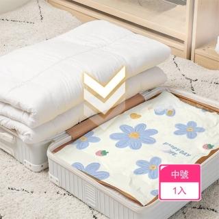 【茉家】春暖花開防塵真空壓縮袋(中號1入)