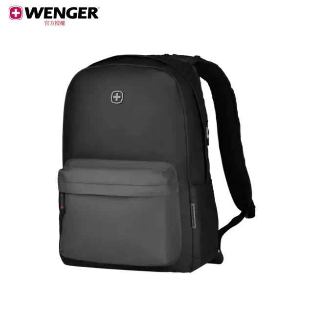 【WENGER 威戈】Modern Photon 14吋後背包 41*28*22 黑灰(606968)